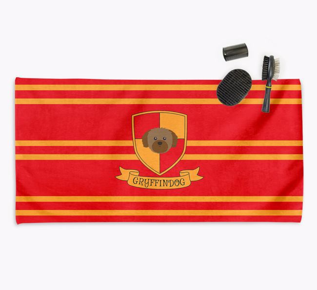 'Harry Pawter' - Personalized {breedFullName} Towel