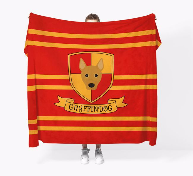 'Dogwarts' - Personalized {breedFullName} Blanket