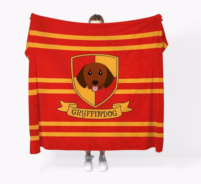 'Dogwarts' - Personalised {breedFullName} Blanket