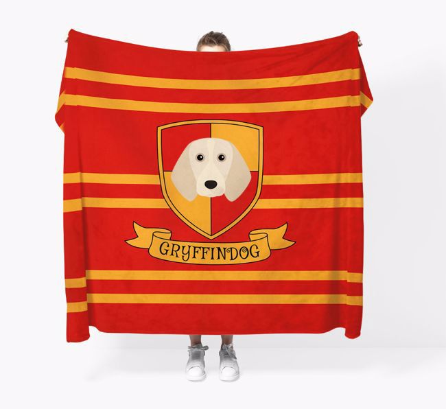 'Dogwarts' - Personalised {breedFullName} Blanket