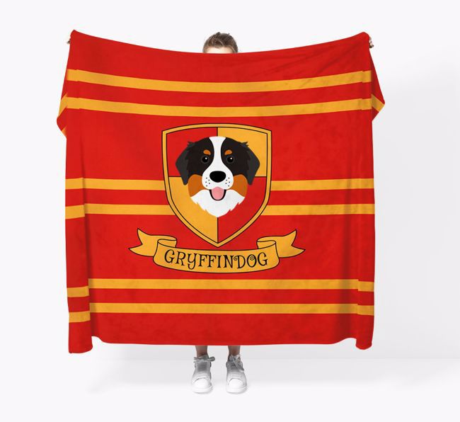 'Dogwarts' - Personalized {breedFullName} Blanket