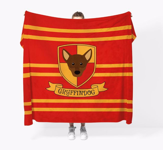 'Dogwarts' - Personalized {breedFullName} Blanket