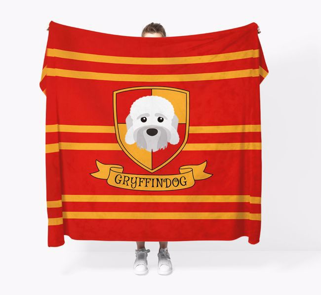 'Dogwarts' - Personalised {breedFullName} Blanket