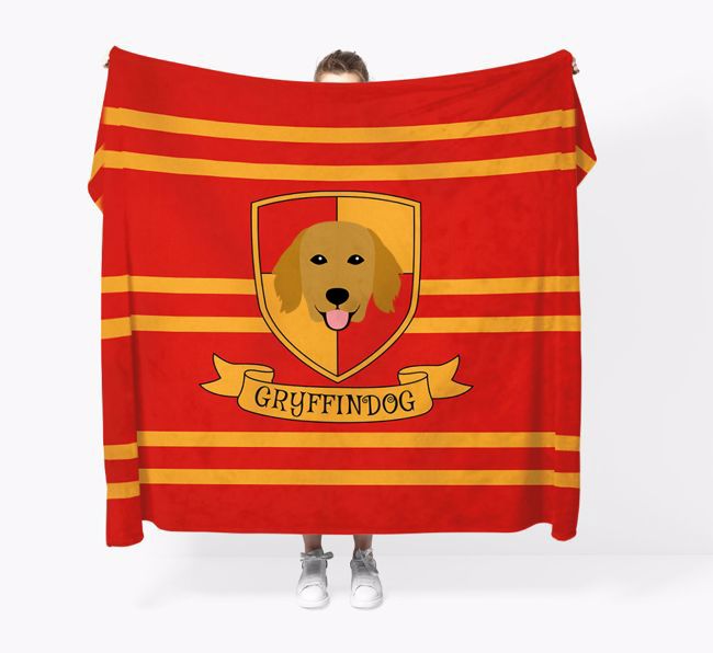 'Dogwarts' - Personalized {breedFullName} Blanket