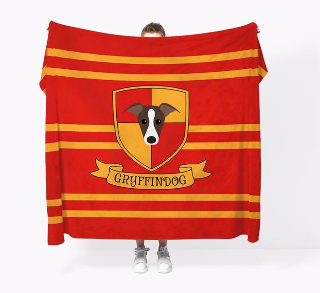 'Dogwarts' - Personalised {breedFullName} Blanket