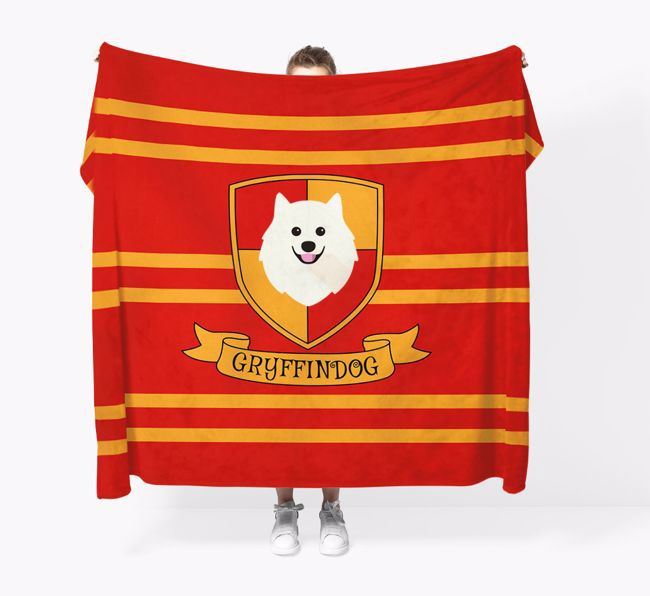 'Dogwarts' - Personalised {breedFullName} Blanket