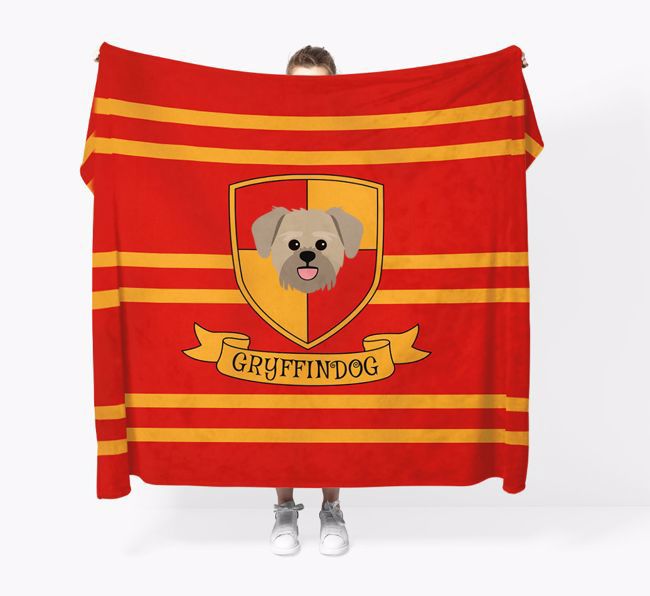 'Dogwarts' - Personalized {breedFullName} Blanket