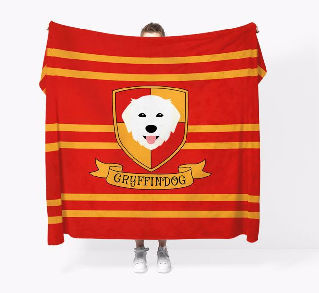 'Dogwarts' - Personalised {breedFullName} Blanket