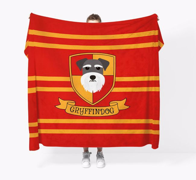 'Dogwarts' - Personalised {breedFullName} Blanket