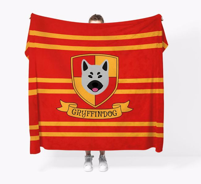 'Dogwarts' - Personalised {breedFullName} Blanket