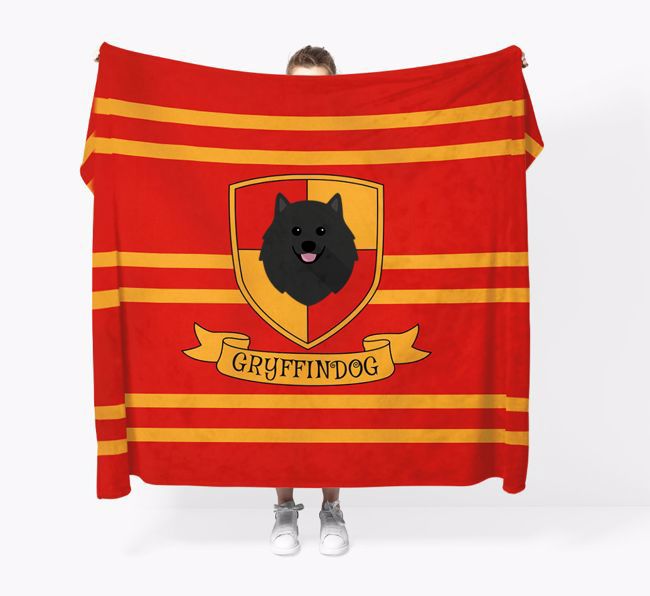 'Dogwarts' - Personalised {breedFullName} Blanket