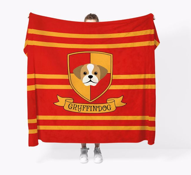 'Dogwarts' - Personalized {breedFullName} Blanket