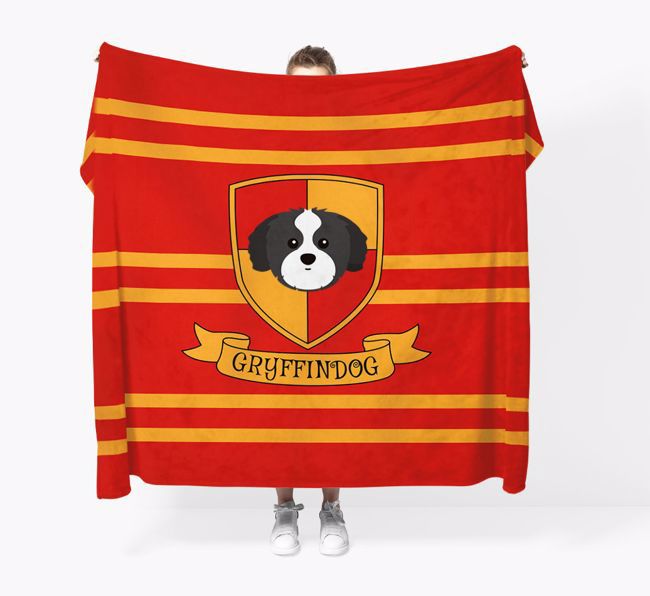 'Dogwarts' - Personalized {breedFullName} Blanket