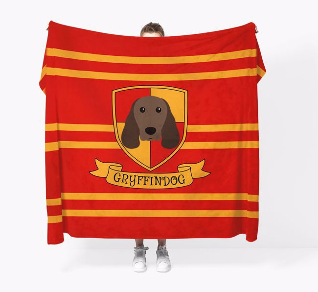 'Dogwarts' - Personalised {breedFullName} Blanket