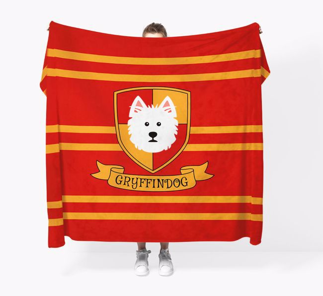 'Dogwarts' - Personalized {breedFullName} Blanket