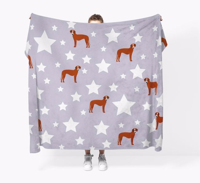 'Star Pattern' - Personalized {breedFullName} Blanket