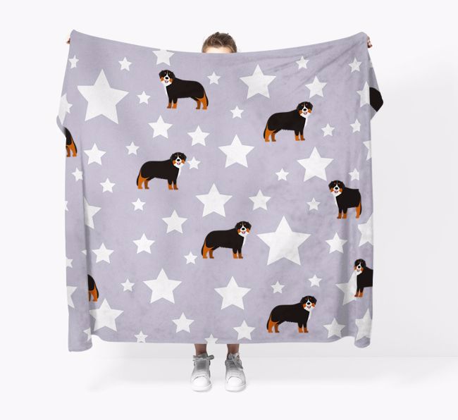 'Star Pattern' - Personalized {breedFullName} Blanket