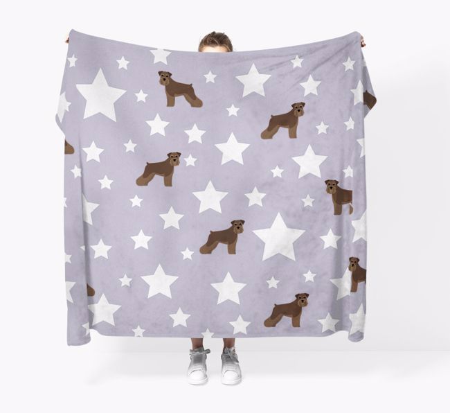 'Star Pattern' - Personalized {breedFullName} Blanket