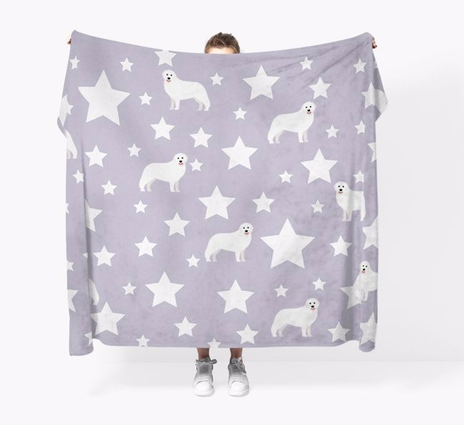 'Star Pattern' - Personalized {breedFullName} Blanket