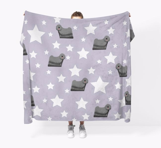 'Star Pattern' - Personalised {breedFullName} Blanket