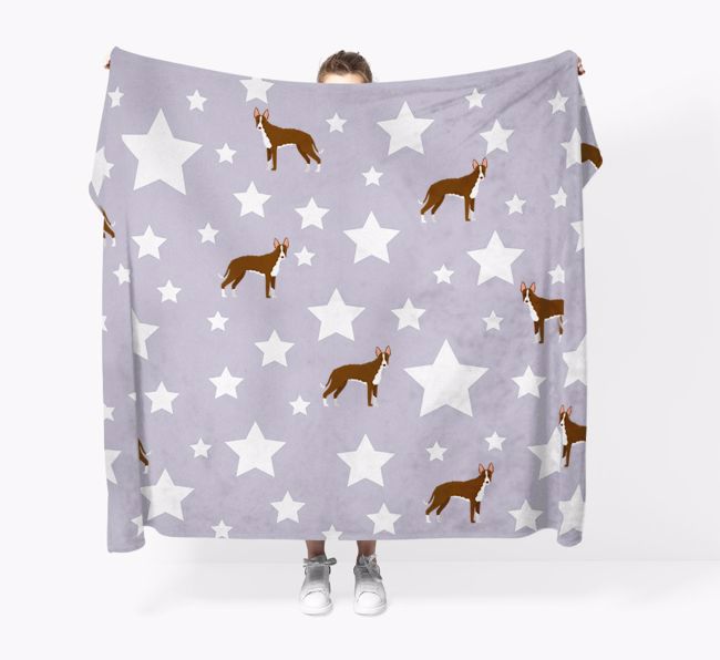 'Star Pattern' - Personalized {breedFullName} Blanket