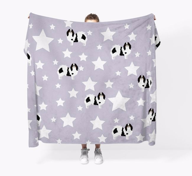 'Star Pattern' - Personalized {breedFullName} Blanket