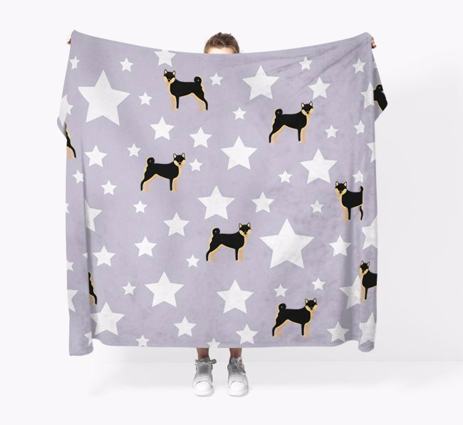 'Star Pattern' - Personalized {breedFullName} Blanket