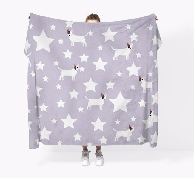 'Star Pattern' - Personalised {breedFullName} Blanket