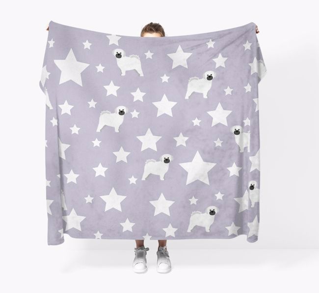 'Star Pattern' - Personalized {breedFullName} Blanket