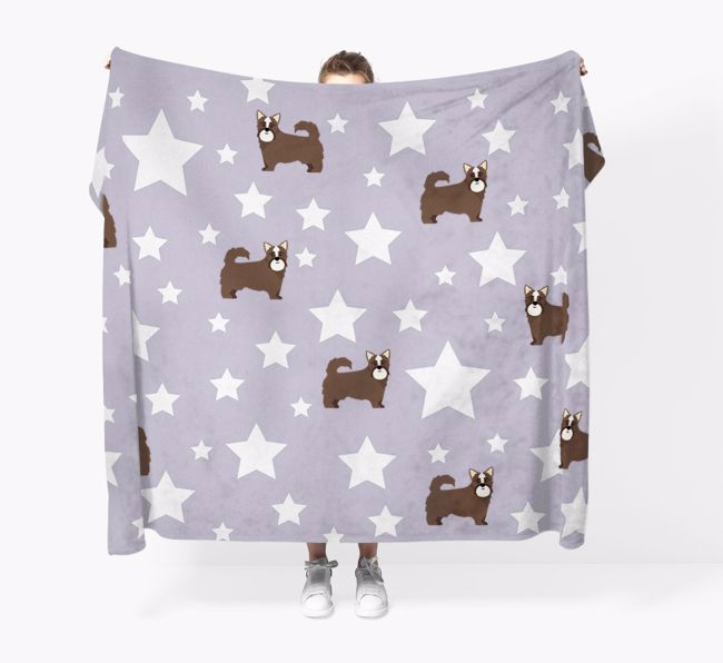 'Star Pattern' - Personalized {breedFullName} Blanket