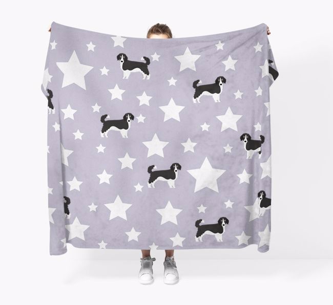 'Star Pattern' - Personalized {breedFullName} Blanket