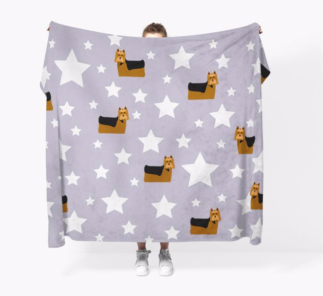 'Star Pattern' - Personalized {breedFullName} Blanket