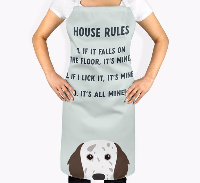 House Rules: Personalized {breedFullName} Apron