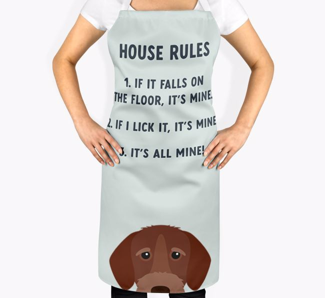 House Rules: Personalized {breedFullName} Apron