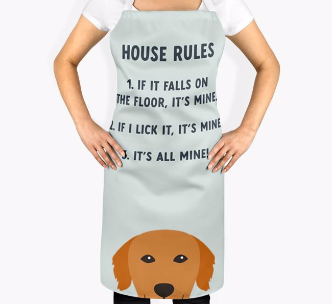 House Rules: Personalized {breedFullName} Apron