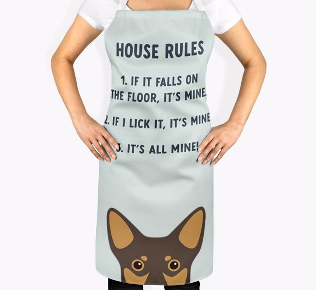 House Rules: Personalized {breedFullName} Apron