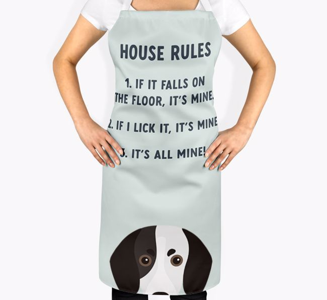 House Rules: Personalised {breedFullName} Apron