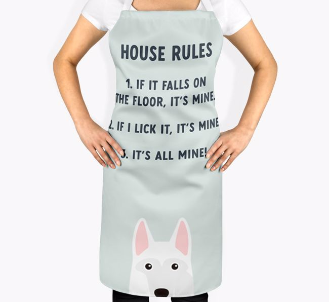 House Rules: Personalised {breedFullName} Apron