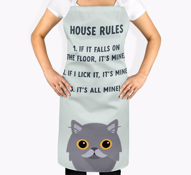 House Rules: Personalised {breedShortName} Apron