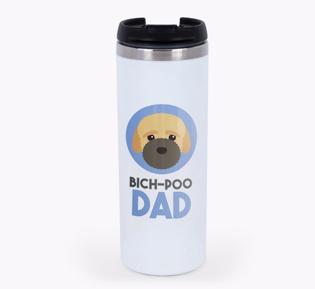 'Dog Dad' - Personalised {breedFullName} Travel Mug