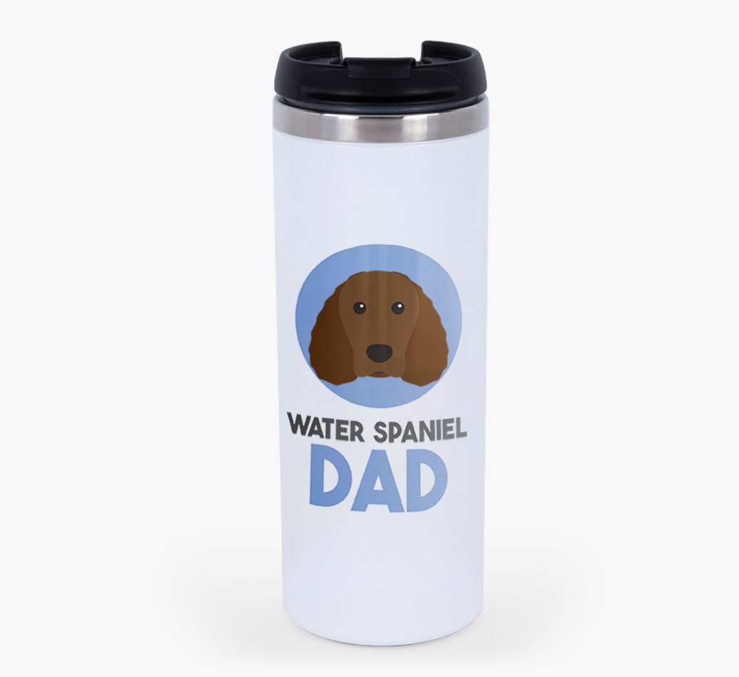 'Dog Dad' - Personalised {breedFullName} Travel Mug