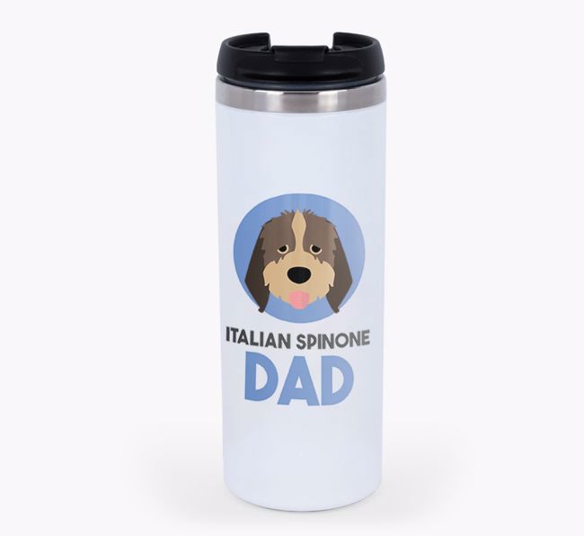 'Dog Dad' - Personalised {breedFullName} Travel Mug