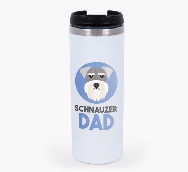 'Dog Dad' - Personalised {breedFullName} Travel Mug