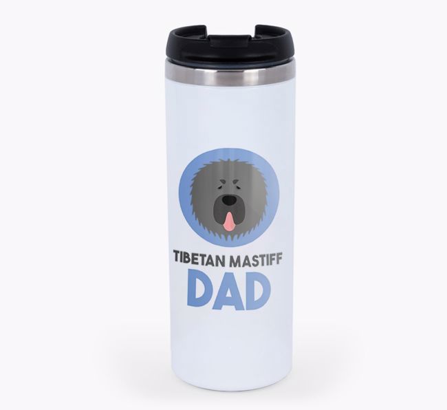 'Dog Dad' - Personalised {breedFullName} Travel Mug