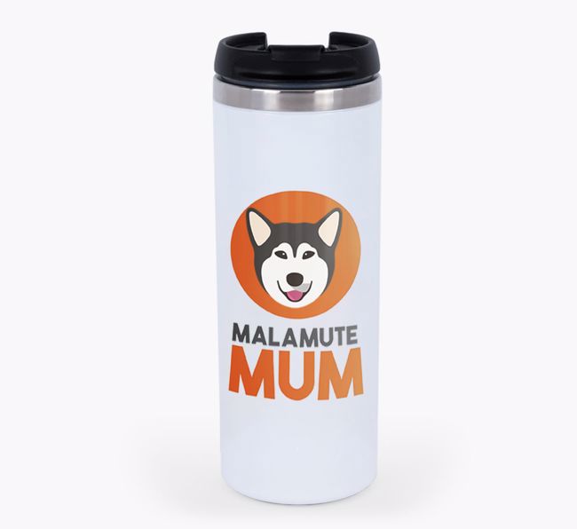 'Dog Mum' - Personalised {breedFullName} Travel Mug