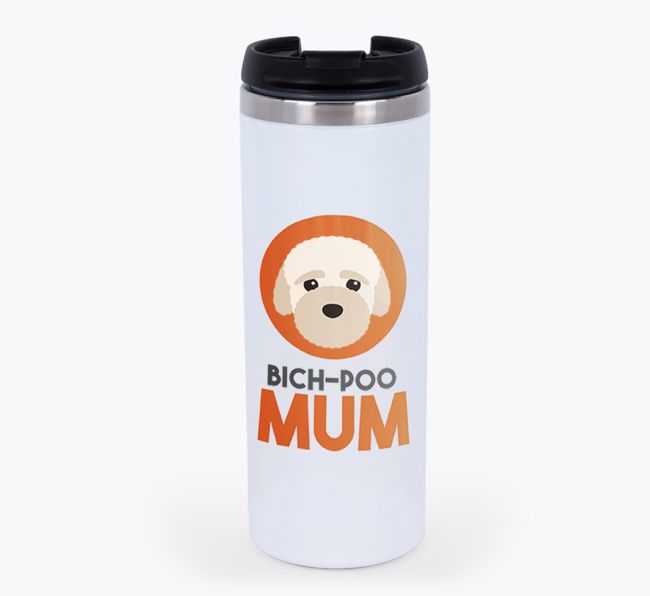 'Dog Mum' - Personalised {breedFullName} Travel Mug