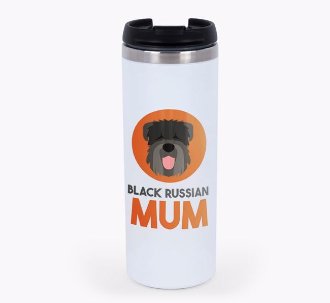 'Dog Mum' - Personalised {breedFullName} Travel Mug