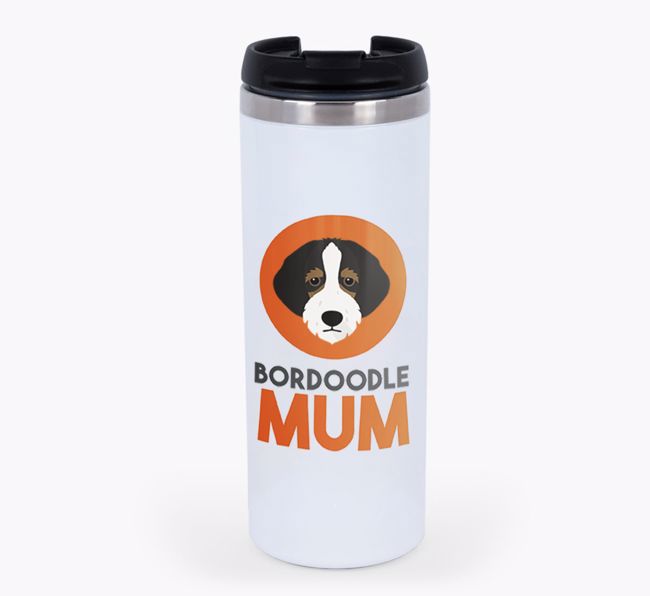 'Dog Mum' - Personalised {breedFullName} Travel Mug