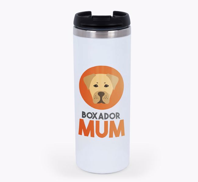 'Dog Mum' - Personalised {breedFullName} Travel Mug