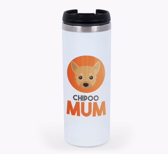 'Dog Mum' - Personalised {breedFullName} Travel Mug